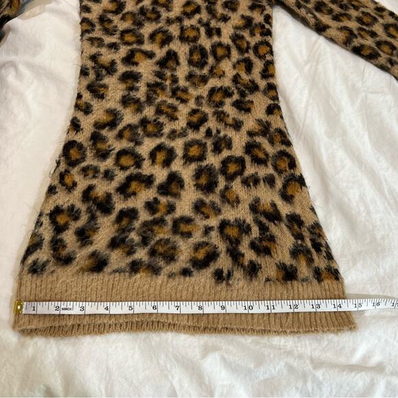 Harper Heritage Frankie by Francesca Leopard Sweater dress size Y10 - Picture 8 of 11